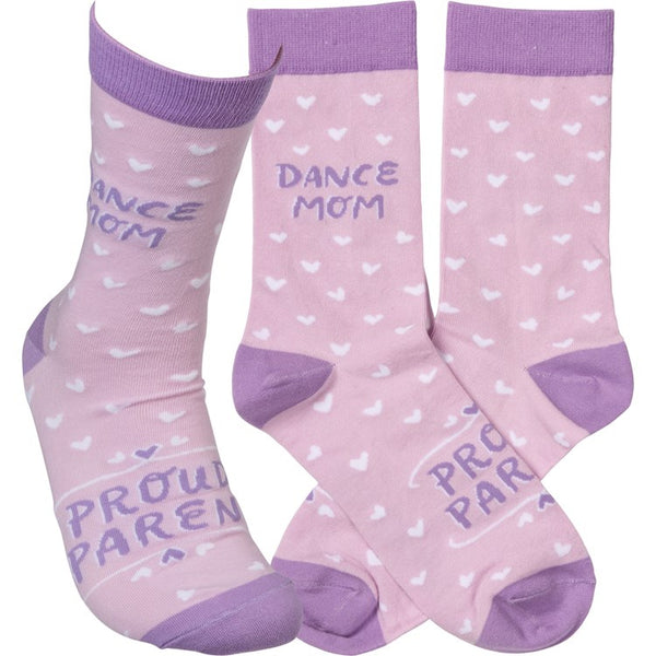 “Dance Mom” Socks - One Size - Jilly's Socks 'n Such