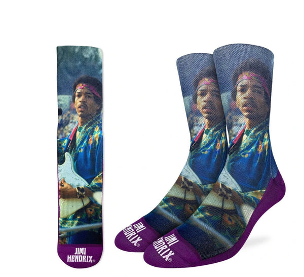 Men’s Jimi Hendrix Socks - Jilly's Socks 'n Such