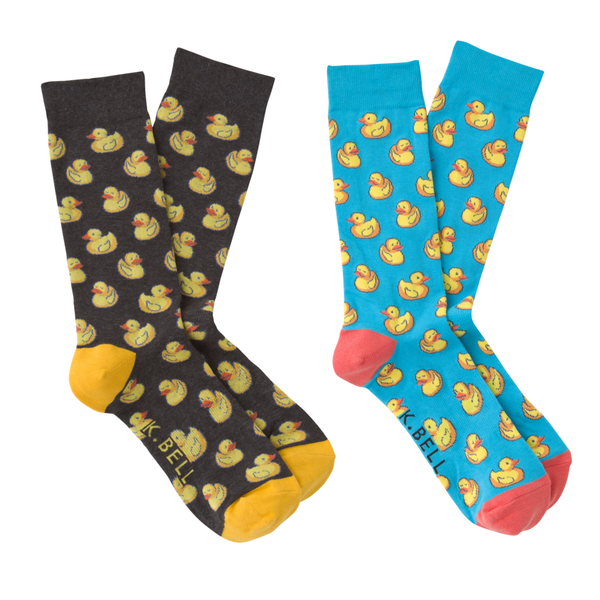 Men’s-Rubber Ducks Socks - Jilly's Socks 'n Such