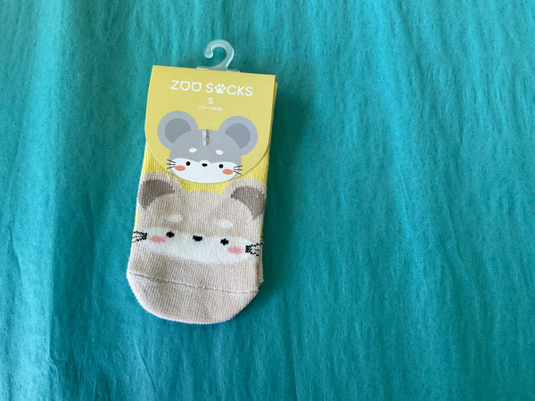 “Zoo Socks” for Toddlers - Mouse - Jilly's Socks 'n Such