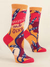 Women’s “Anxious and Sexy” Socks - Jilly's Socks 'n Such