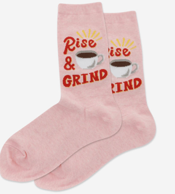 Women’s Rise and Grind Socks - Jilly's Socks 'n Such
