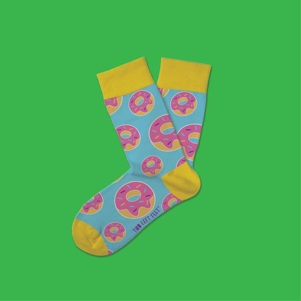 Kid's  Socks “donut worry, be happy” - Jilly's Socks 'n Such