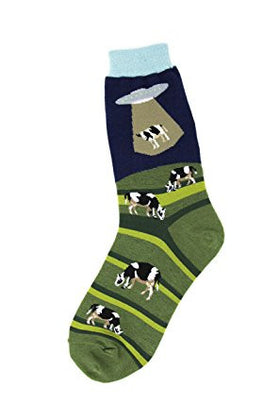 Women’s Aliens & Cows Socks