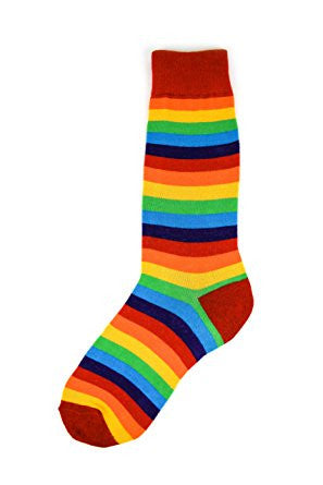 Men’s-Rainbow Socks - Jilly's Socks 'n Such