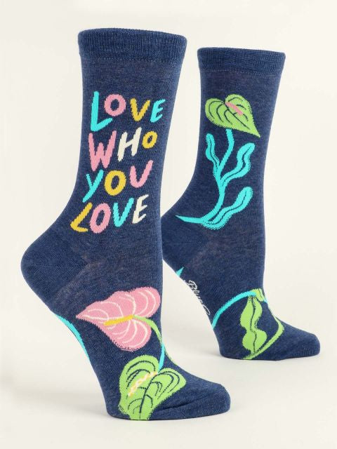 Women’s “Love Who You Love” Socks - Jilly's Socks 'n Such