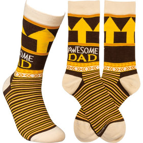 “Awesome Dad” Socks - One Size