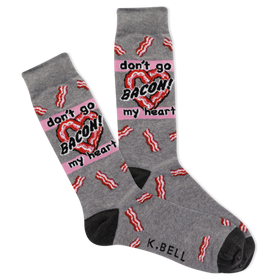 Mens “Don’t Go Bacon My Heart” Socks