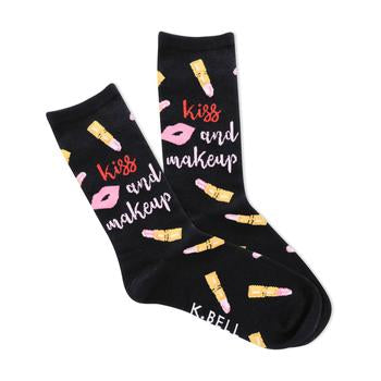 Kiss and makeup - Jilly's Socks 'n Such