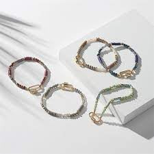 Padlock Bracelets “Unlock the Best Version of You” - assorted colors