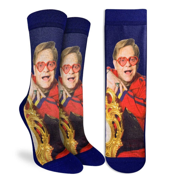 Women’s Elton John Socks - Jilly's Socks 'n Such
