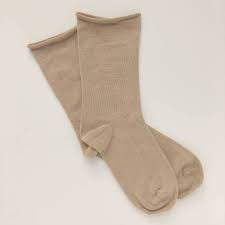 Women’s Everyday Basics Tan Roll Up Socks