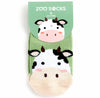 “Zoo Socks” for Toddlers - Cow