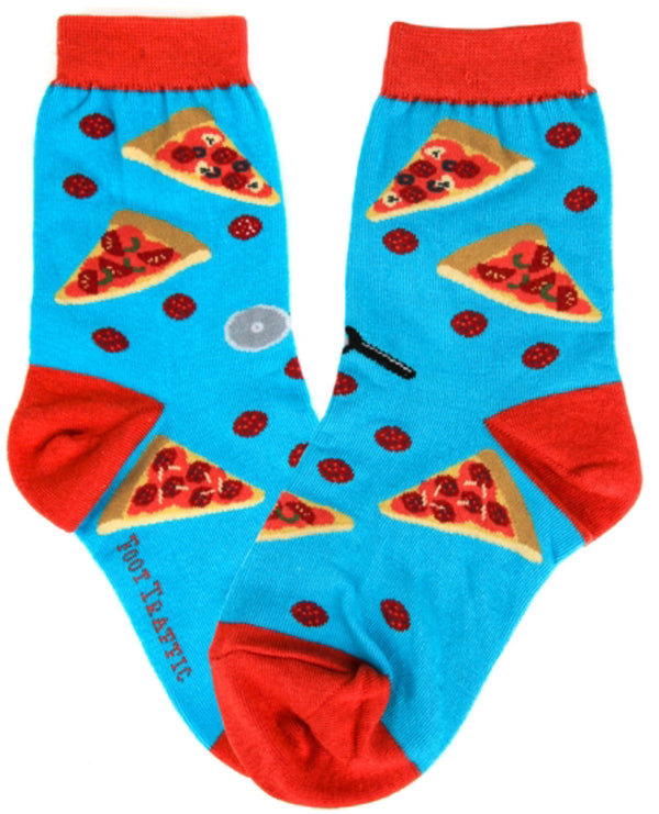 Kid’s Pizza Party Socks - Jilly's Socks 'n Such