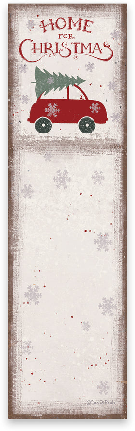 “Home For Christmas” List Notepad
