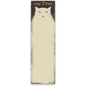 “Nap First”  List Notepad Tablet