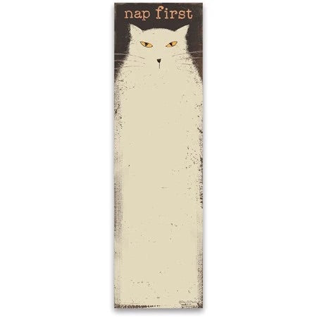 “Nap First”  List Notepad Tablet - Jilly's Socks 'n Such