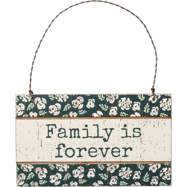 Family Is Forever Ornament - Jilly's Socks 'n Such