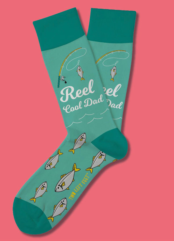 Men’s “Reel Cool Dad” Socks - Jilly's Socks 'n Such