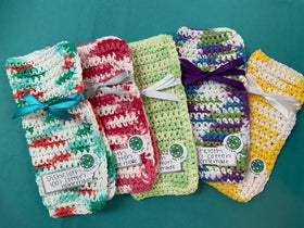 Dish cloths crocheted