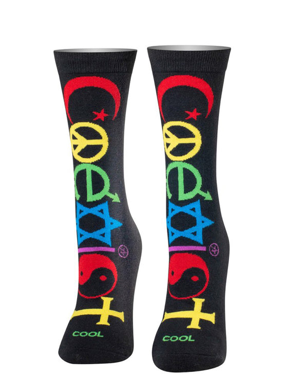 Women’s Coexist Socks SALE - Jilly's Socks 'n Such