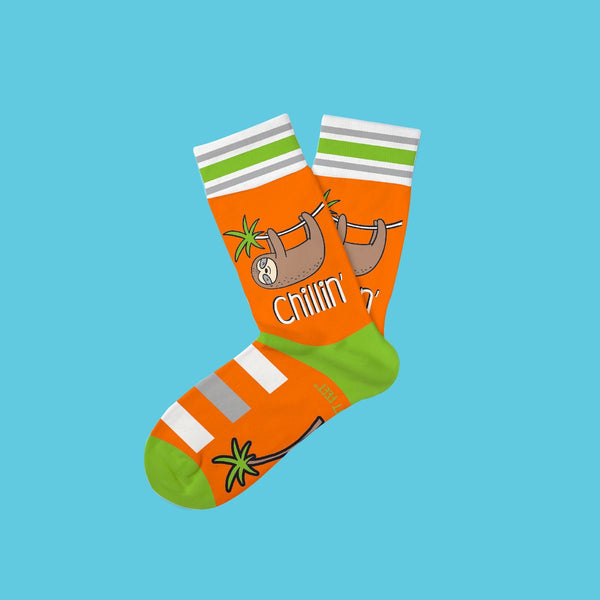 Kid's  Socks “just chillin’ “ - Jilly's Socks 'n Such