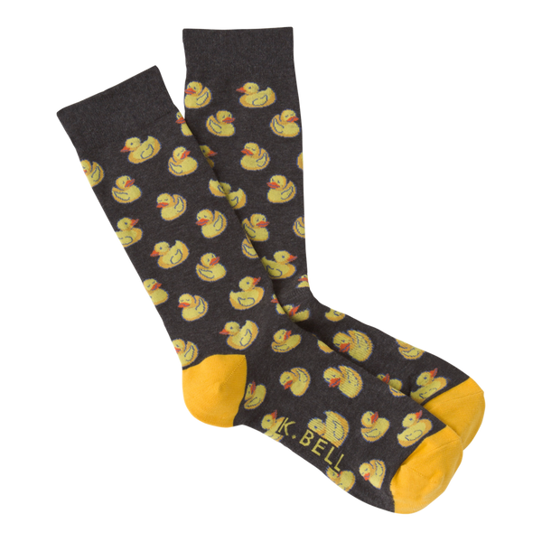 Men’s-Rubber Ducks Socks - Jilly's Socks 'n Such