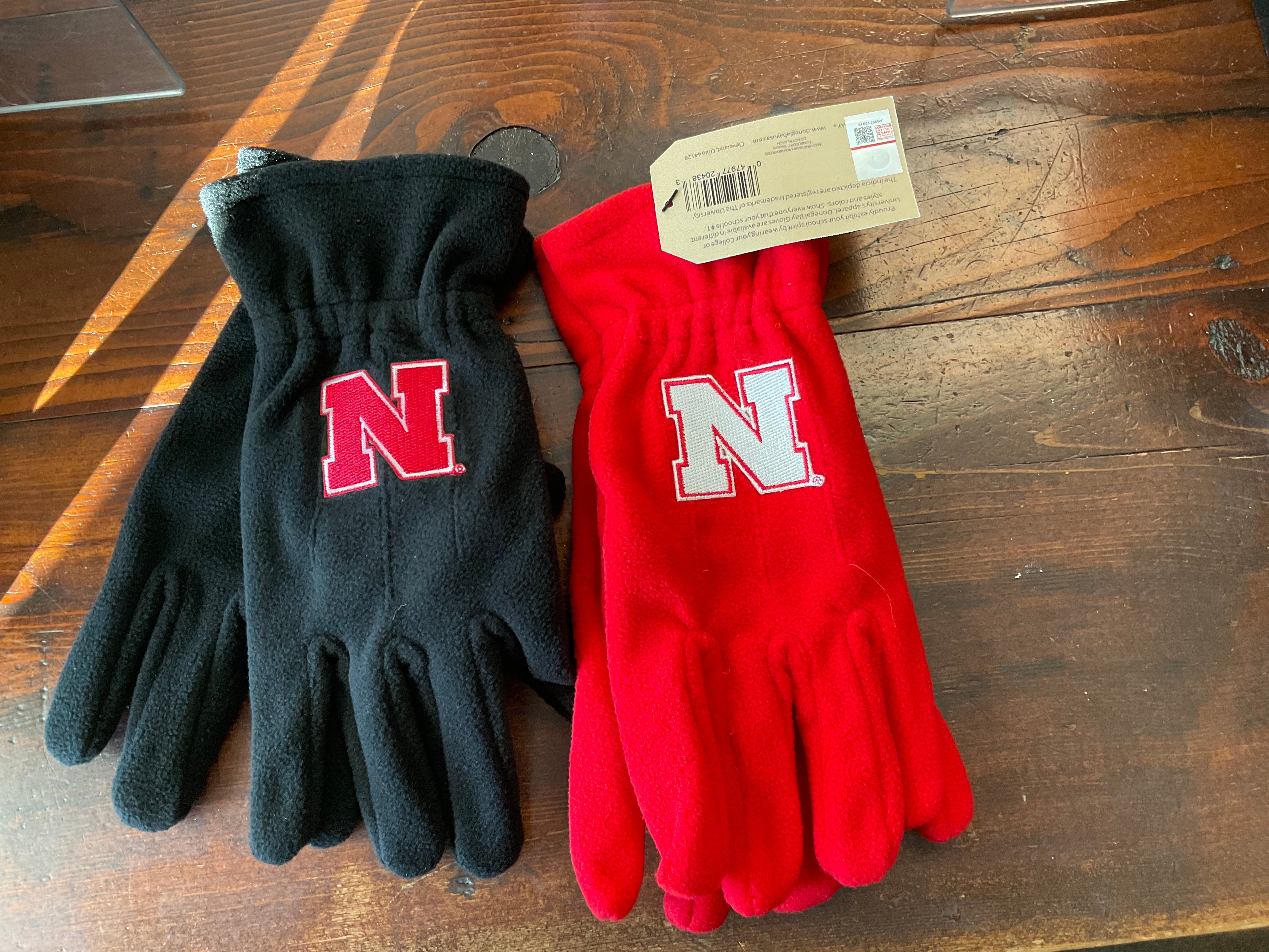 Husker deals football gloves