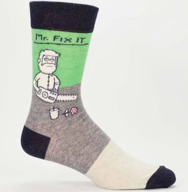 Mens “Mr. Fix It” Socks - Jilly's Socks 'n Such