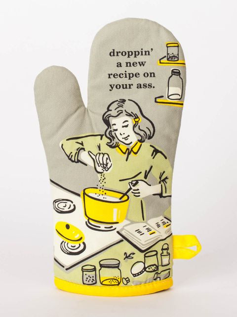 Dropping A New Recipe On Your Ass Oven Mitt - Jilly's Socks 'n Such