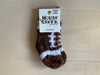Kid’s Fuzzy Baby Grip Socks - Moose Creek - Jilly's Socks 'n Such