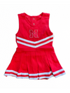 Kids Nebraska Cheer Bodysuit Dress - Jilly's Socks 'n Such
