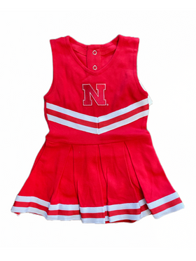 Kids Nebraska Cheer Bodysuit Dress