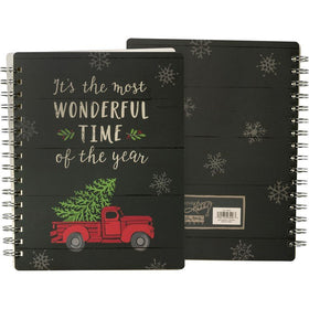 “It’s the most wonderful time” Spiral Notebook