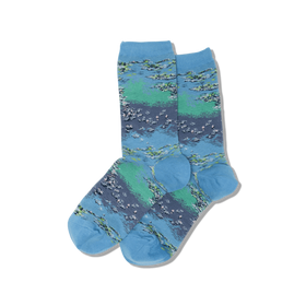 Women’s “Water Lillies” Artist Series Socks