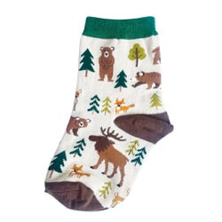 Kid’s Woodland Creature Socks - Jilly's Socks 'n Such