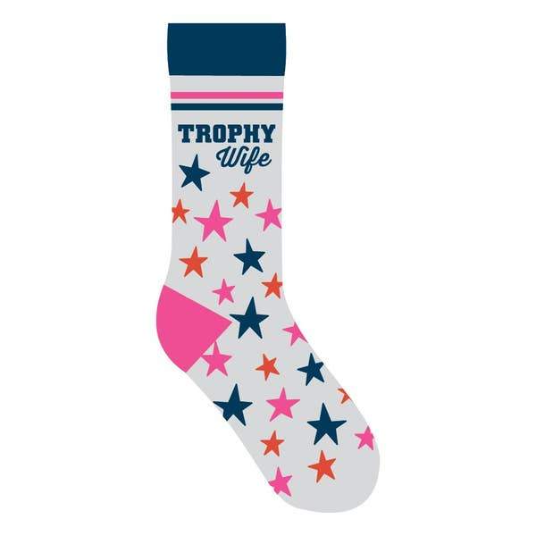 Trophy Wife Socks - One Size - Jilly's Socks 'n Such