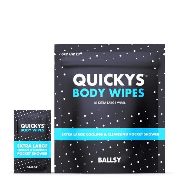 Ballsy- Body Wipes - Jilly's Socks 'n Such