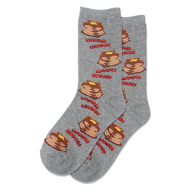 Women’s Hot Sox Pancakes & Bacon Socks