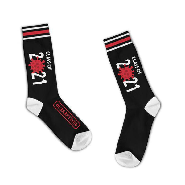 “Class of 2021” Socks - One Size - Jilly's Socks 'n Such