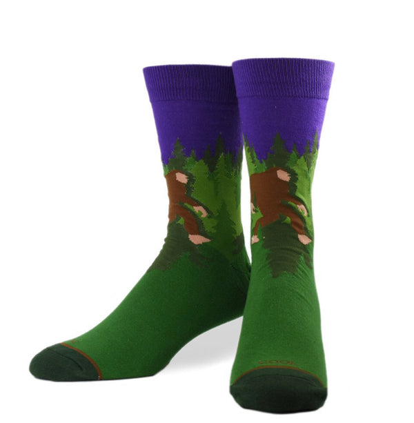 Men’s Bigfoot Sasquatch Socks - Jilly's Socks 'n Such