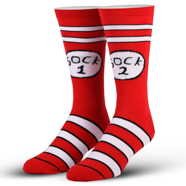 Men’s “Sock 1 Sock 2” Socks - Jilly's Socks 'n Such