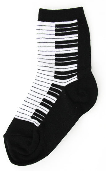 Kid’s Piano Key Socks - Jilly's Socks 'n Such