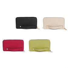 Wallet Organizer with Clutch Strap - Assorted Colors - Jilly's Socks 'n Such