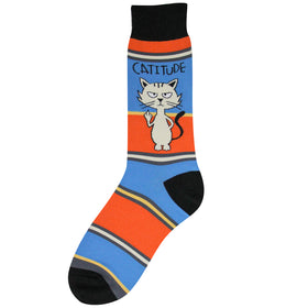 Men’s-Catitude Socks