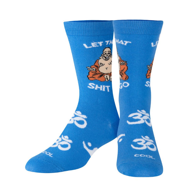 Women’s “Let That Shit Go” Socks - Jilly's Socks 'n Such