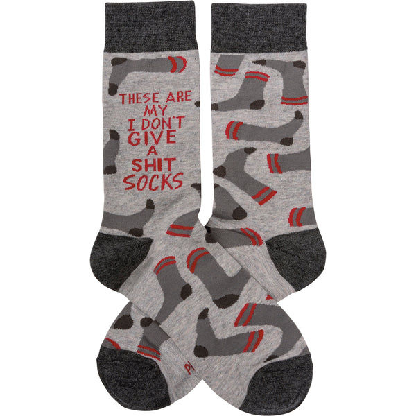 I Don’t Give A Shit Socks - One Size - Jilly's Socks 'n Such