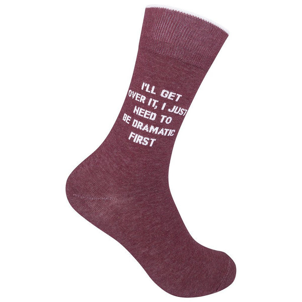 “Need To Be Dramatic” Socks - One Size - Jilly's Socks 'n Such