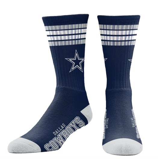Dallas Cowboys Socks - large - Jilly's Socks 'n Such
