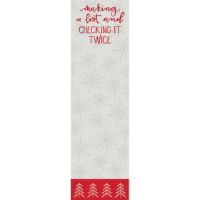 “Making A List” Christmas Notepad Tablet